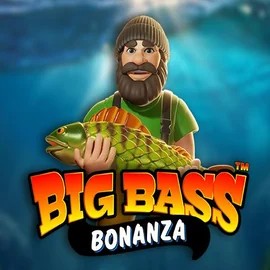 Big Bass Bonanza slot logo by Pragmatic Play at Dux Casino