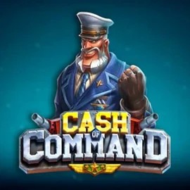 Cash of Command game by Play'n GO – logo hosted on Dux Casino
