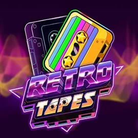 Logo of Retro Tapes from Push Gaming at Dux Casino